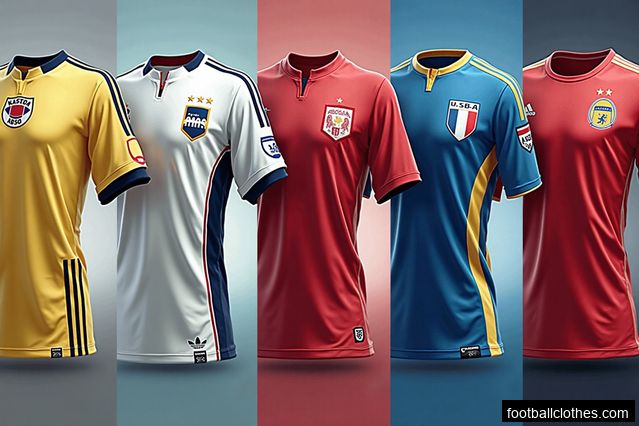 A Guide to Evolution of soccer jerseys over the years